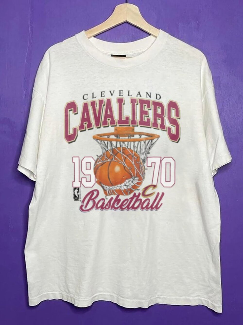 Vintage CIeveIand Cavaliers Basketball Shirt, Cleveland Cavaliers NBA Shirt Tee